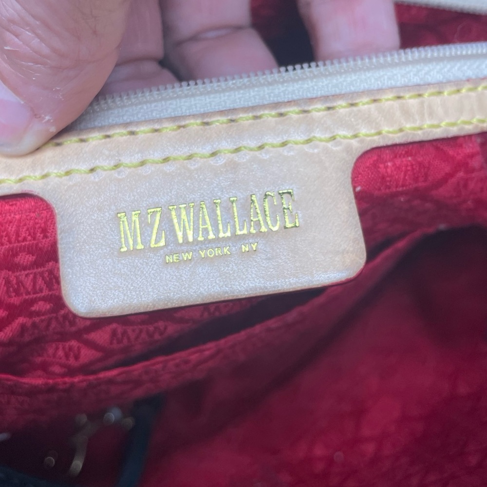 MZ Wallace Mia Paige Bedford Black Messenger Shoulder Bag - Picture 10 of 12